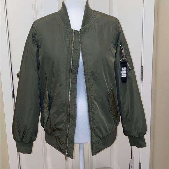 NWT UGG Frances Oversized Bomber Jacket - S - Picture 7 of 14